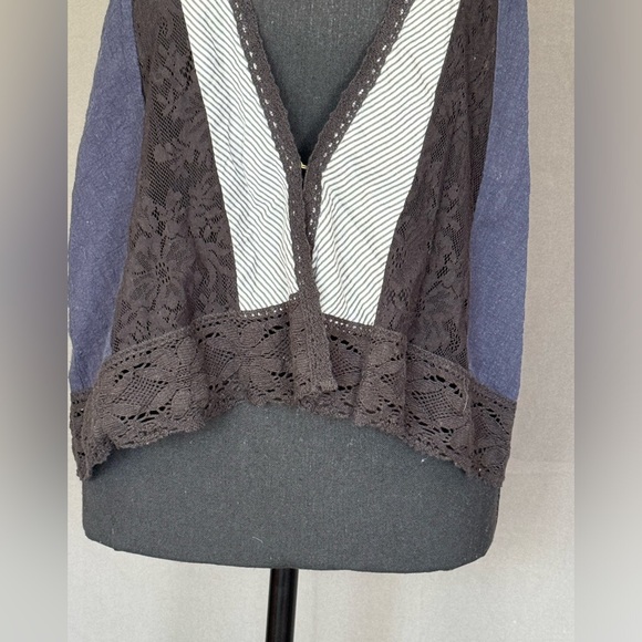 Free people lace top/vest y2k - Picture 2 of 10